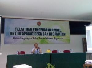 Pelatihan Pengenalan Amdal di Yogyakarta